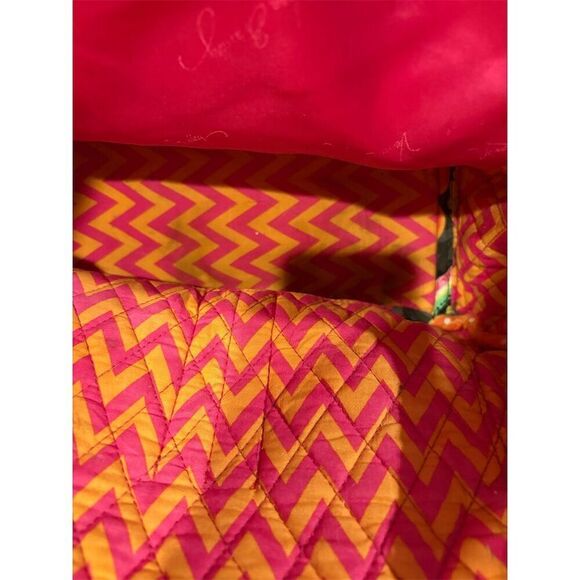 Vera Bradley Floral Multicolor Backpack Unisex Casual Adjustable Straps - Picture 14 of 14